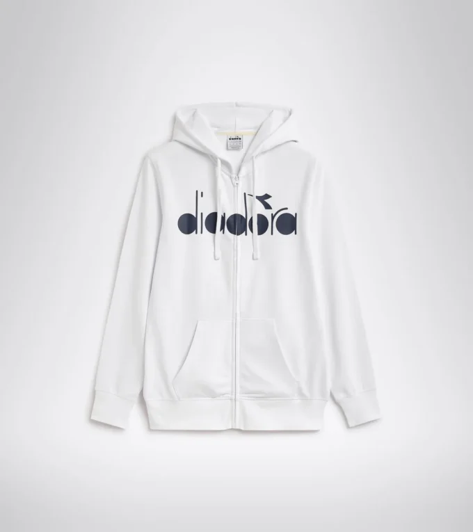 Hd Fz Sweat Diadora Club Tennis sweat à capuche zippé intégral Hd Fz Sweat Diadora Club Tennis sweat à capuche zippé intégral