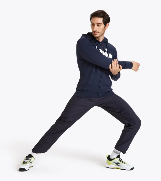 Hd Fz Sweat Diadora Club Tennis sweat à capuche zippé intégral Hd Fz Sweat Diadora Club Tennis sweat à capuche zippé intégral