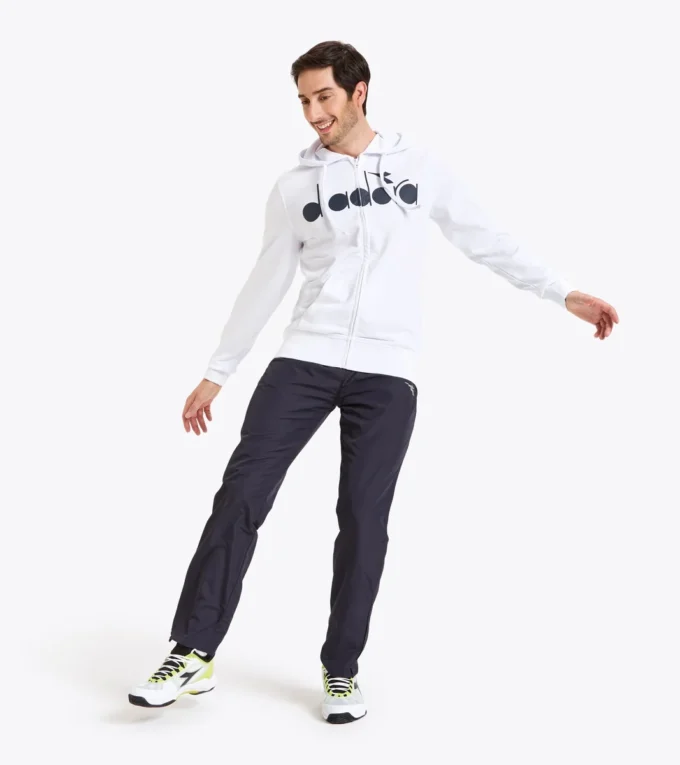 Hd Fz Sweat Diadora Club Tennis sweat à capuche zippé intégral Hd Fz Sweat Diadora Club Tennis sweat à capuche zippé intégral