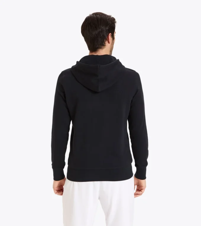 Hd Fz Sweat Diadora Club Tennis sweat à capuche zippé intégral Hd Fz Sweat Diadora Club Tennis sweat à capuche zippé intégral