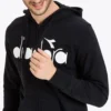 Hd Fz Sweat Diadora Club Tennis sweat à capuche zippé intégral Hd Fz Sweat Diadora Club Tennis sweat à capuche zippé intégral