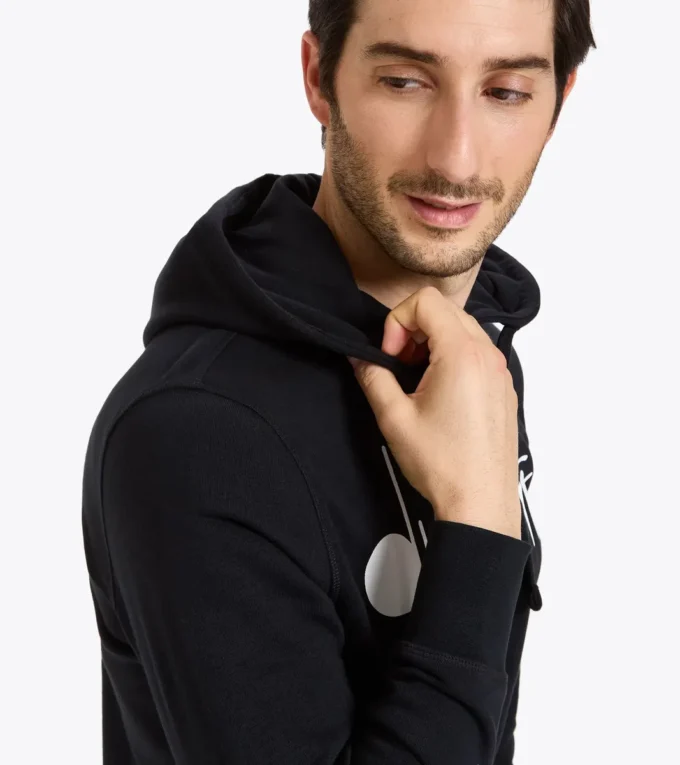 Hd Fz Sweat Diadora Club Tennis sweat à capuche zippé intégral Hd Fz Sweat Diadora Club Tennis sweat à capuche zippé intégral