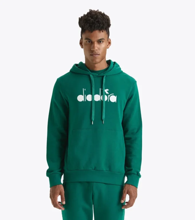 Hoodie Logo Sweat à capuche sportif – Fabriqué en Italie – Unisexe Hoodie Logo Sweat à capuche sportif – Fabriqué en Italie – Unisexe
