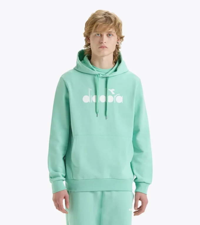 Hoodie Logo Sweat à capuche sportif – Fabriqué en Italie – Unisexe Hoodie Logo Sweat à capuche sportif – Fabriqué en Italie – Unisexe