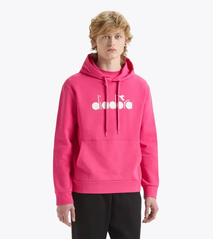 Hoodie Logo Sweat à capuche sportif – Fabriqué en Italie – Unisexe Hoodie Logo Sweat à capuche sportif – Fabriqué en Italie – Unisexe