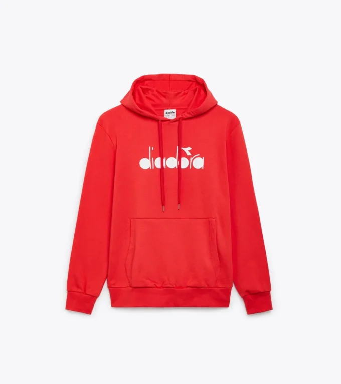 Hoodie Logo Sweat à capuche sportif – Fabriqué en Italie – Unisexe Hoodie Logo Sweat à capuche sportif – Fabriqué en Italie – Unisexe