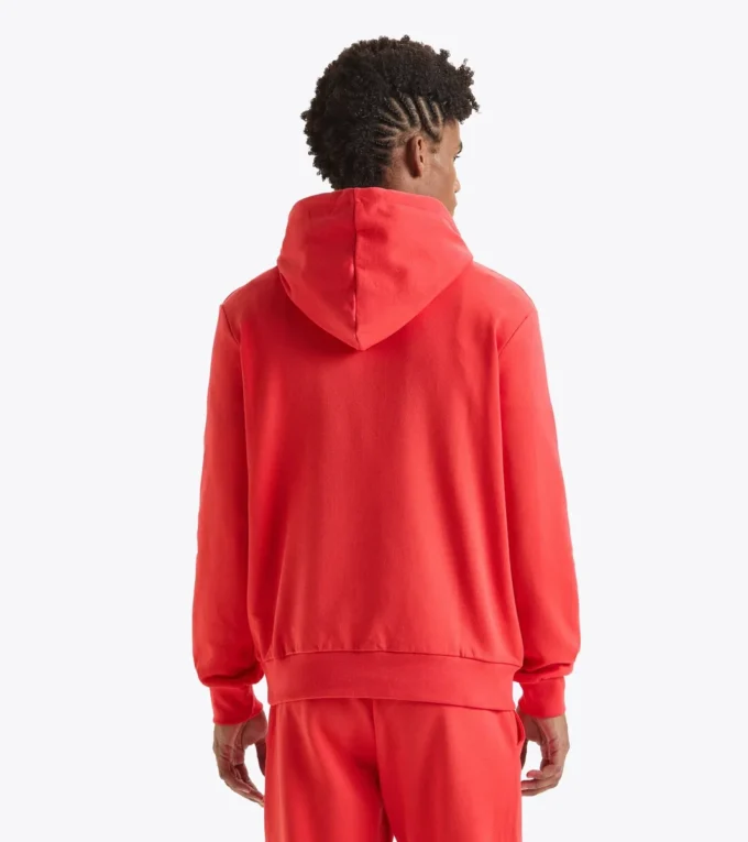 Hoodie Logo Sweat à capuche sportif – Fabriqué en Italie – Unisexe Hoodie Logo Sweat à capuche sportif – Fabriqué en Italie – Unisexe