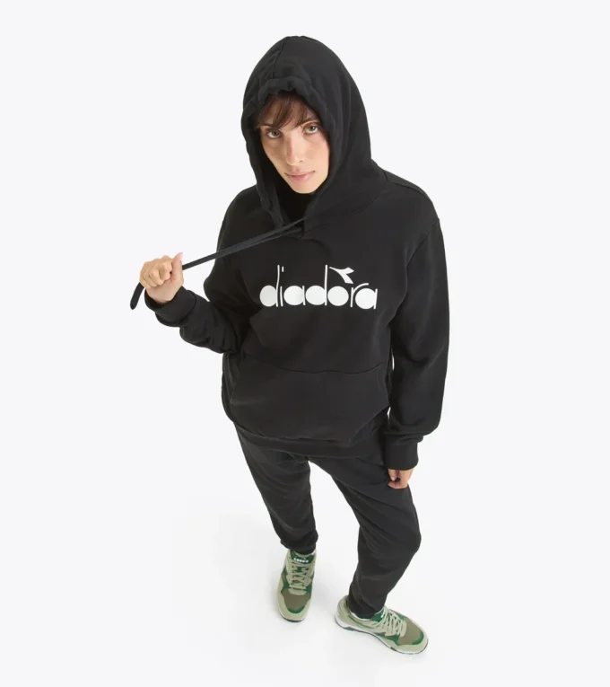 Hoodie Logo Sweat à capuche sportif – Fabriqué en Italie – Unisexe Hoodie Logo Sweat à capuche sportif – Fabriqué en Italie – Unisexe