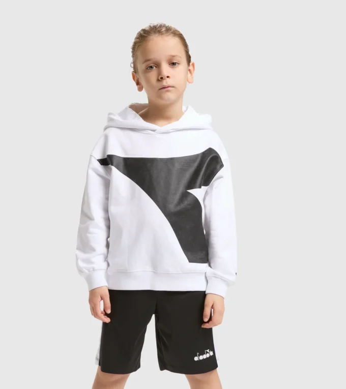 Jb.Hoodie Power Logo Sweat-shirt de sport avec maxi-logo – Garçons