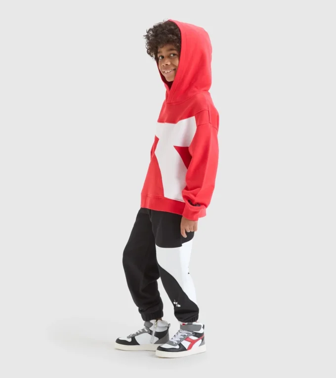 Jb.Hoodie Power Logo Sweat-shirt de sport avec maxi-logo – Garçons