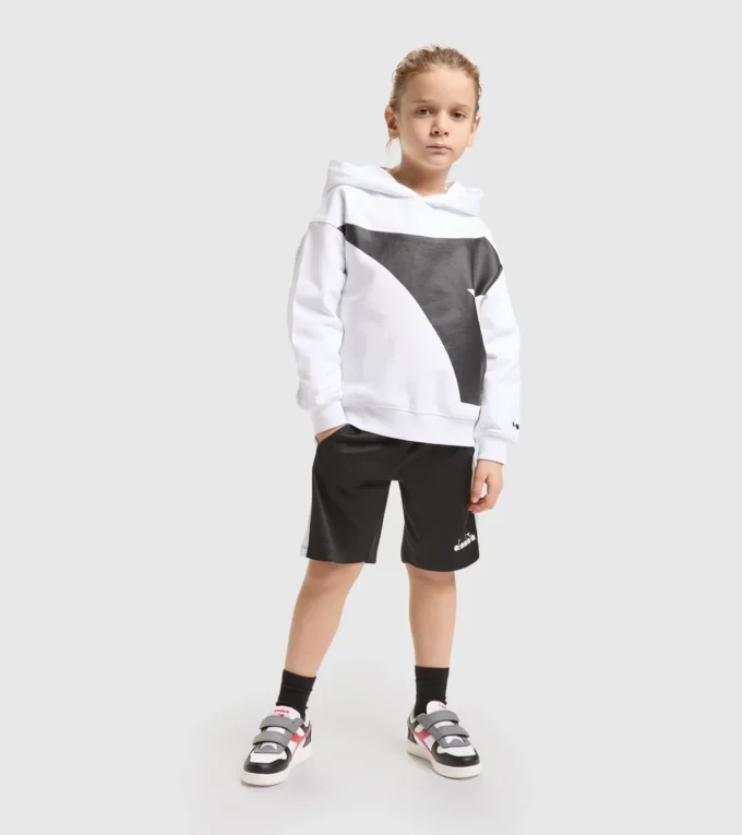 Jb.Hoodie Power Logo Sweat-shirt de sport avec maxi-logo – Garçons
