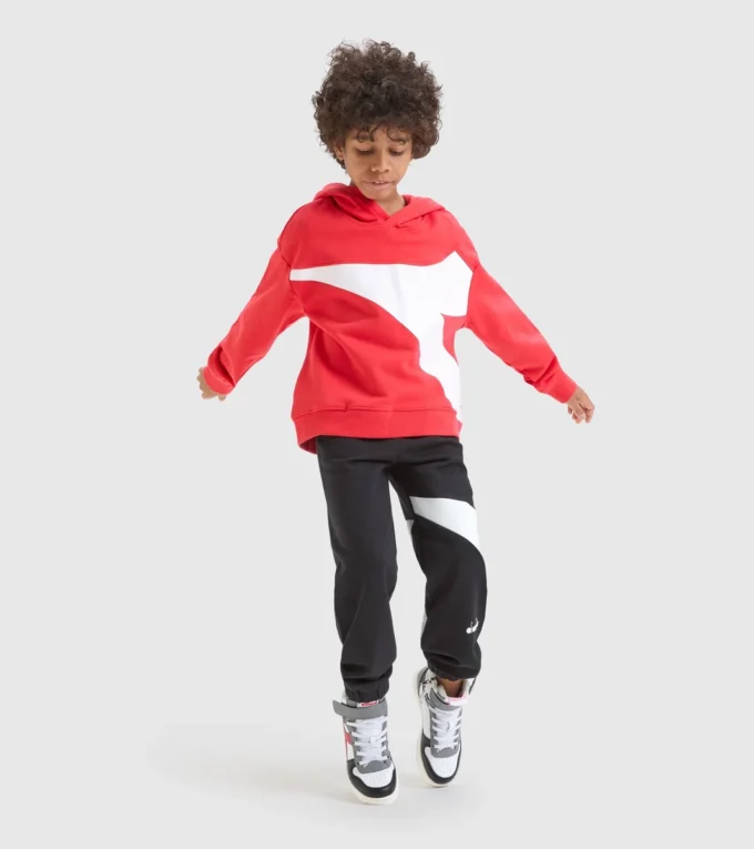 Jb.Hoodie Power Logo Sweat-shirt de sport avec maxi-logo – Garçons