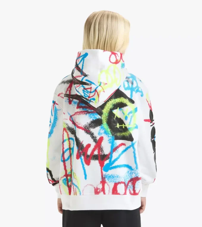 Jb. Sweat à capuche Sweat à capuche Graffiti – Imprimé inspiré du graffiti – Garçon