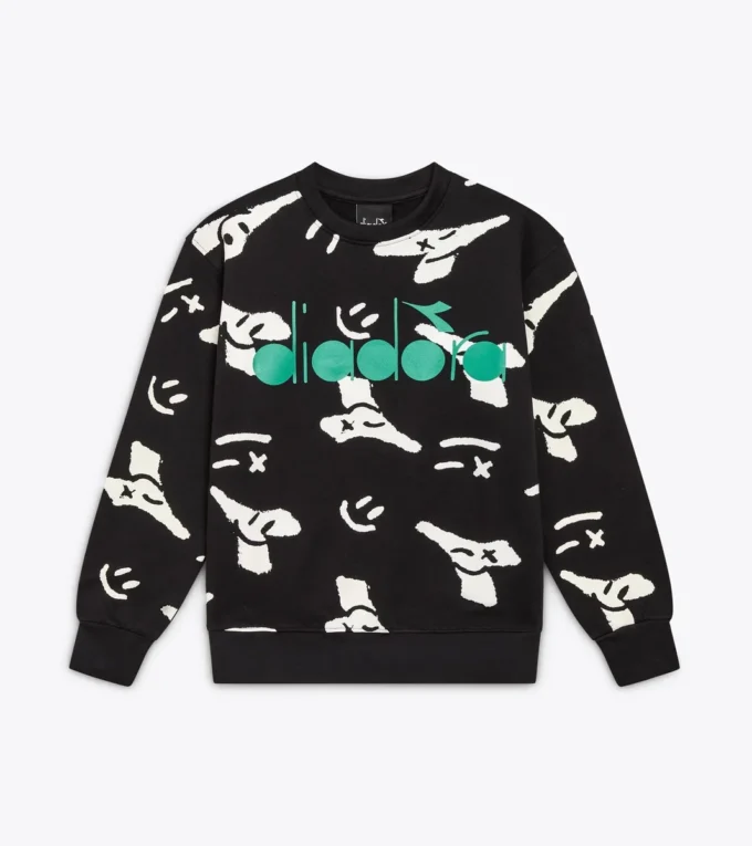 Jb. Sweat-shirt Sweat-shirt à col rond Smile Logo – Garçon Jb. Sweat-shirt Sweat-shirt à col rond Smile Logo – Garçon