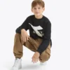 Jb.Sweatshirt Crew Logo Fir Sweat à col rond – Garçon