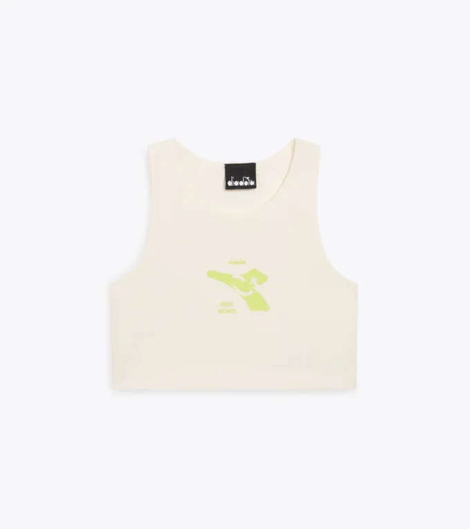 Jg. Crop Top Smile Logo T-shirt court à logo – Fille Jg. Crop Top Smile Logo T-shirt court à logo – Fille