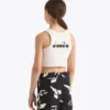 Jg. Crop Top Smile Logo T-shirt court à logo – Fille Jg. Crop Top Smile Logo T-shirt court à logo – Fille