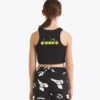 Jg. Crop Top Smile Logo T-shirt court à logo – Fille Jg. Crop Top Smile Logo T-shirt court à logo – Fille