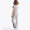 Jg. Crop Top Tape Crop top côtelé – Fille Jg. Crop Top Tape Crop top côtelé – Fille