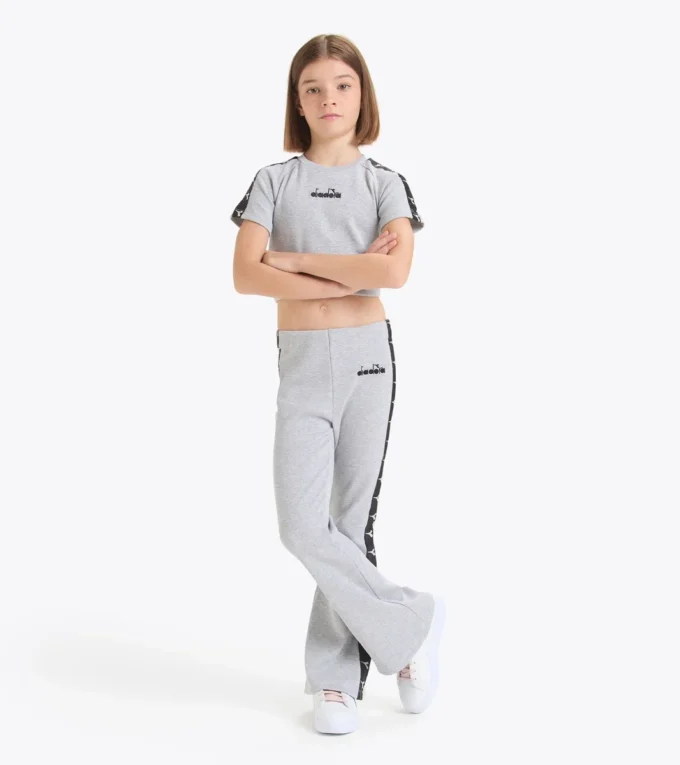 Jg. Crop Top Tape Crop top côtelé – Fille Jg. Crop Top Tape Crop top côtelé – Fille