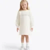 Jg. Dress Rhinestone Td Robe doublée en polaire – Filles