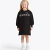Jg. Dress Rhinestone Td Robe doublée en polaire – Filles