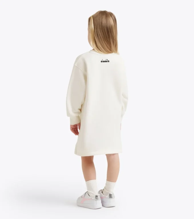 Jg. Dress Rhinestone Td Robe doublée en polaire – Filles