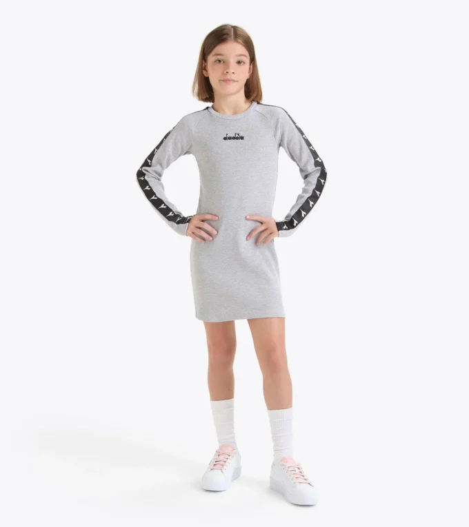 Jg. Dress Tape Robe sportive côtelée – Fille