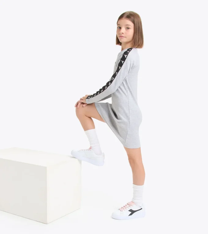 Jg. Dress Tape Robe sportive côtelée – Fille