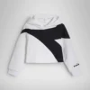 Jg.Hoodie Crop Power Logo Sweat-shirt de sport en coton – Filles Jg.Hoodie Crop Power Logo Sweat-shirt de sport en coton – Filles