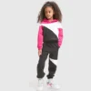 Jg.Hoodie Crop Power Logo Sweat-shirt de sport en coton – Filles Jg.Hoodie Crop Power Logo Sweat-shirt de sport en coton – Filles