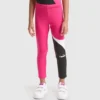 Jg.Leggings Power Logo Leggings de sport en coton éponge stretch – Fille Jg.Leggings Power Logo Leggings de sport en coton éponge stretch – Fille