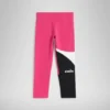 Jg.Leggings Power Logo Leggings de sport en coton éponge stretch – Fille Jg.Leggings Power Logo Leggings de sport en coton éponge stretch – Fille