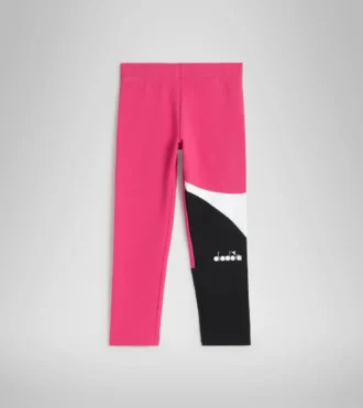 Jg.Leggings Power Logo Leggings de sport en coton éponge stretch – Fille