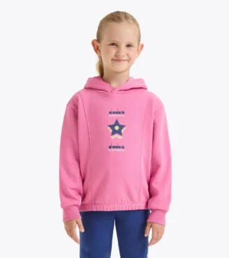 Jg. Sweat à capuche Sweat à capuche Logo – Coupe confortable – Fille
