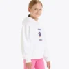 Jg. Sweat à capuche Sweat à capuche Logo – Coupe confortable – Fille