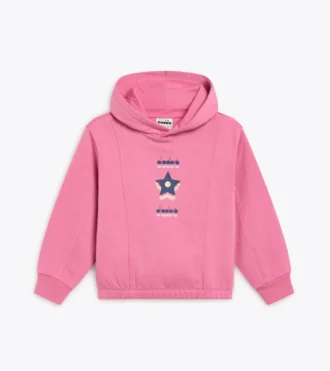 Jg. Sweat à capuche Sweat à capuche Logo – Coupe confortable – Fille