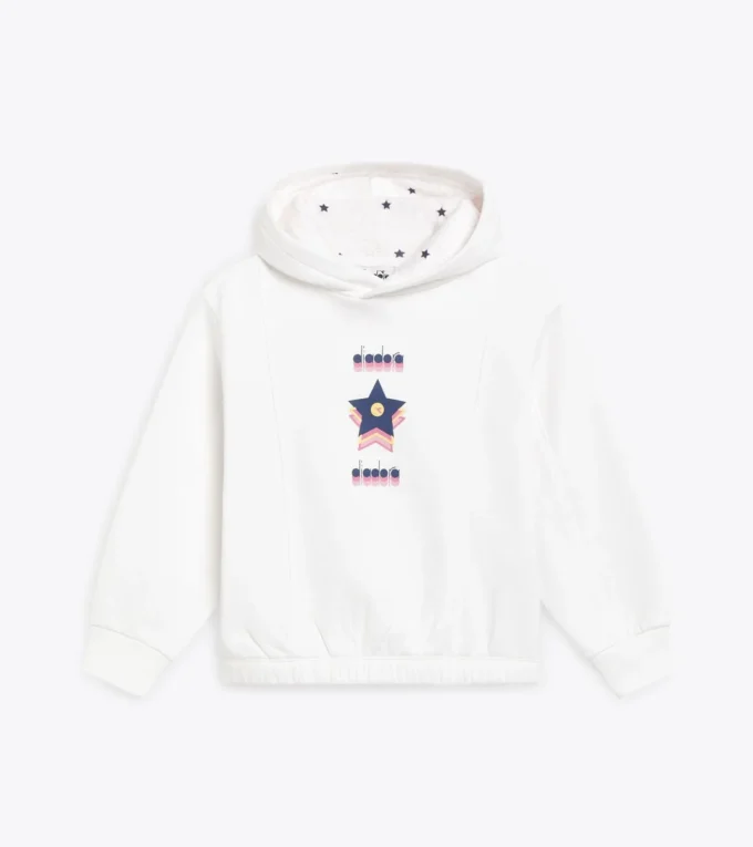 Jg. Sweat à capuche Sweat à capuche Logo – Coupe confortable – Fille
