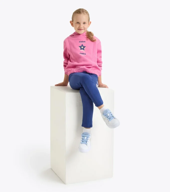 Jg. Sweat à capuche Sweat à capuche Logo – Coupe confortable – Fille