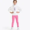 Jg. Sweat à capuche Sweat à capuche Logo – Coupe confortable – Fille