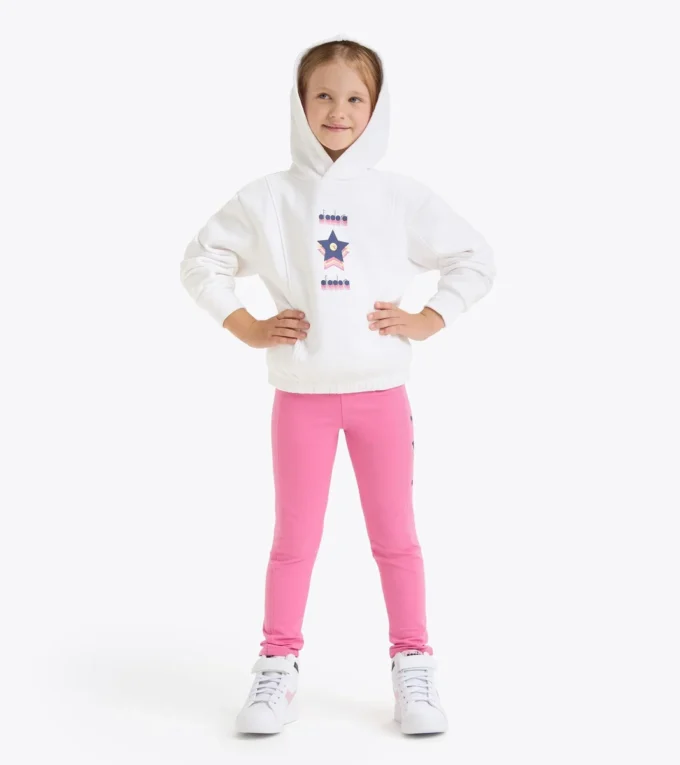Jg. Sweat à capuche Sweat à capuche Logo – Coupe confortable – Fille