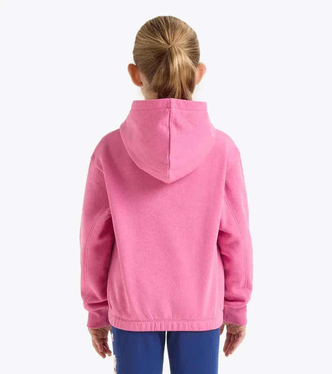 Jg. Sweat à capuche Sweat à capuche Logo – Coupe confortable – Fille