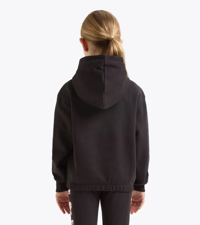 Jg. Sweat à capuche Sweat à capuche Logo – Coupe confortable – Fille