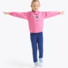Jg. Sweat à capuche Sweat à capuche Logo – Coupe confortable – Fille