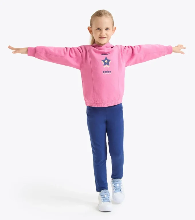 Jg. Sweat à capuche Sweat à capuche Logo – Coupe confortable – Fille