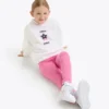 Jg. Sweat à capuche Sweat à capuche Logo – Coupe confortable – Fille