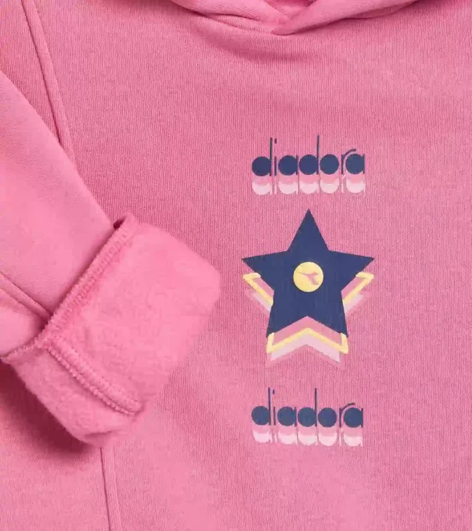 Jg. Sweat à capuche Sweat à capuche Logo – Coupe confortable – Fille