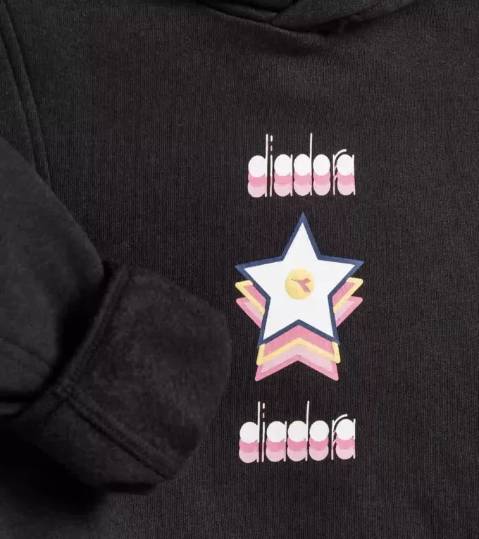 Jg. Sweat à capuche Sweat à capuche Logo – Coupe confortable – Fille