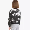 Jg. Sweatshirt Crop Aop Sweat-shirt court – Fille