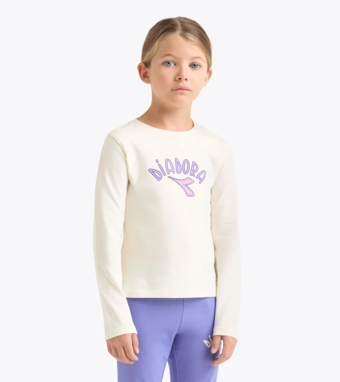 Jg. T-Shirt Ls Logo T-shirt à manches longues – Fille Jg. T-Shirt Ls Logo T-shirt à manches longues – Fille
